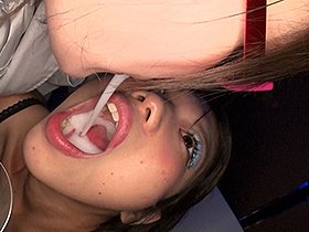 白濁痰唾ぶっかけごっくん脳内アクメレズ　サンプル画像08